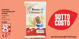 Panorama Merende "colazione più kinder classiche offerta