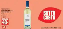 Panorama Vermentino di sardegna doc sella&mosca offerta