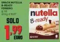 Panorama Snack nutella b-ready ferrero offerta