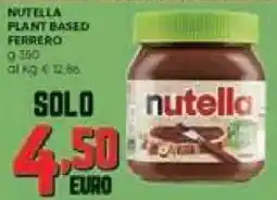 Panorama Nutella flant based ferrero offerta