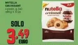 Panorama Nutella Croissant 4 pezzi offerta