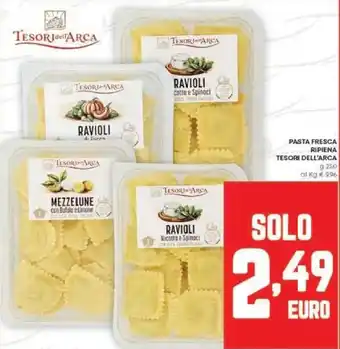 Panorama Pasta fresca ripiena tesori dell'arca offerta