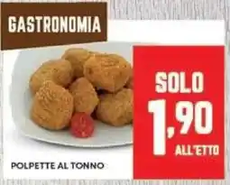 Panorama Gastronomia polpette al tonno offerta