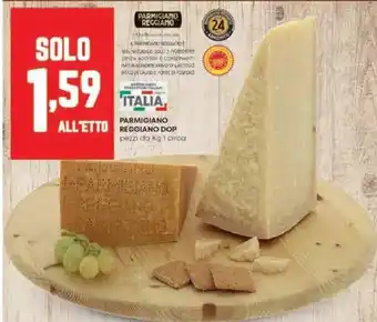 Panorama Parmigiano reggiano pezzi da circa offerta