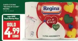 Panorama Carta cucina "regina di cuori" regina 3 veli , 6 rotoli offerta