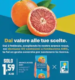 Panorama Arance rosse airc offerta