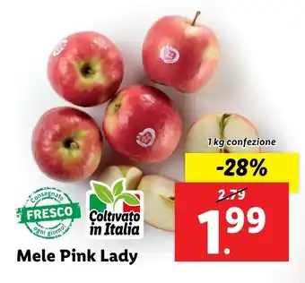 Lidl Mele Pink Lady offerta