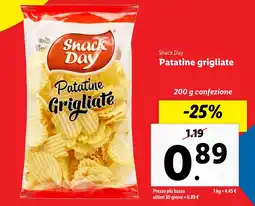 Lidl Snack Day Patatine grigliate offerta