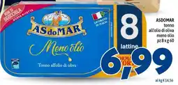 MEGA ASDOMAR tonno all'olio di oliva meno olio offerta