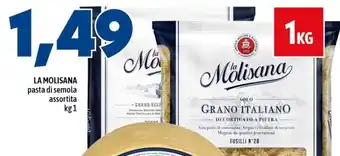 MEGA LA MOLISANA pasta di semola assortita offerta