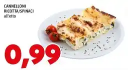 MEGA Cannelloni ricotta/spinaci offerta