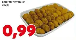 MEGA Polpette di verdure offerta