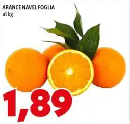 MEGA Arance navel foglia offerta