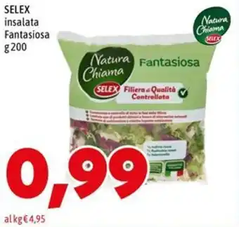 MEGA SELEX insalata Fantasiosa offerta