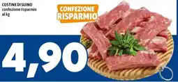 MEGA COSTINE DI SUINO confezione risparmio offerta