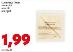 MEGA CUCINA NOSTRANA tramezzini assortiti offerta