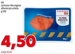 MEGA SU salmone Norvegese affumicato a fette offerta