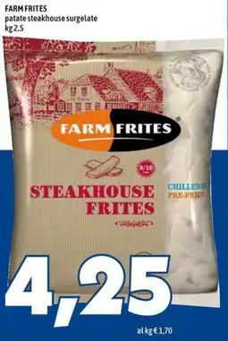 MEGA FARM FRITES patate steakhouse surgelate offerta