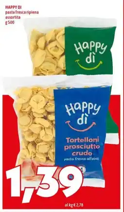 MEGA HAPPY DI pasta fresca ripiena assortita offerta