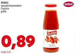 MEGA NOBILE passata di pomodoro Classica offerta