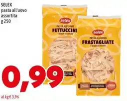 MEGA SELEX pasta all'uovo assortita offerta