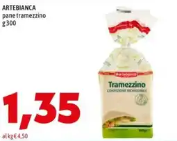 MEGA ARTEBIANCA pane tramezzino offerta