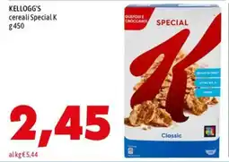 MEGA KELLOGG'S cereali Special K offerta