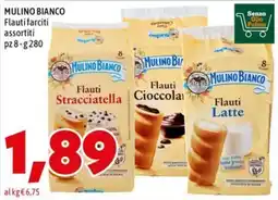 MEGA MULINO BIANCO Flauti farciti assortiti offerta