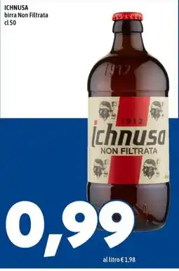 MEGA ICHNUSA birra Non Filtrata offerta