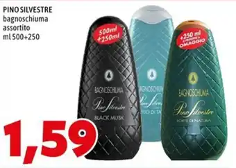 MEGA PINO SILVESTRE bagnoschiuma assortito offerta