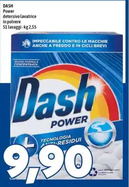 MEGA DASH Power detersivo lavatrice in polvere offerta