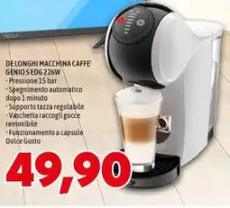 MEGA DELONGHI MACCHINA CAFFE' GENIO SEDG 226W offerta