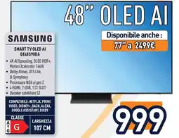 Unieuro SAMSUNG Smart tv oled ai qe48s90da offerta