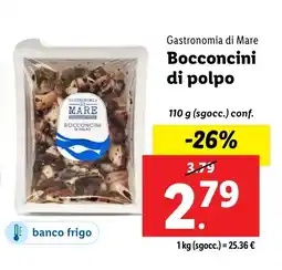 Lidl Gastronomia di Mare Bocconcini di polpo offerta