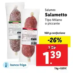 Lidl Salumeo Salametto offerta