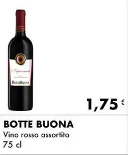 Iper Tosano BOTTE BUONA Vino rosso assortito offerta