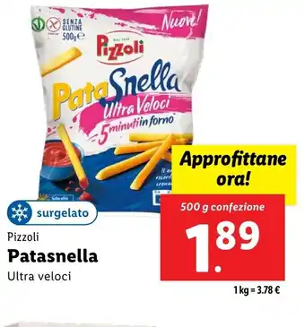 Lidl Pizzoli Patasnella offerta