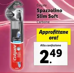 Lidl Colgate Spazzolino Slim Soft offerta