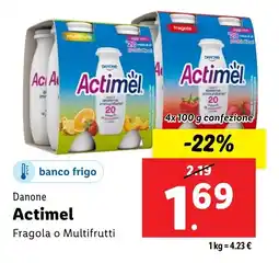 Lidl Danone Actimel offerta