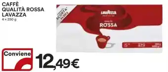 Ipercoop Caffè qualità rossa lavazza offerta