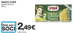 Ipercoop Dado star classico, 30 cubi offerta