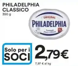 Ipercoop Philadelphia classico offerta