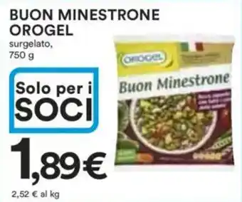 Ipercoop Buon minestrone orogel offerta