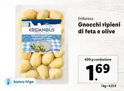 Lidl Eridanous Gnocchi ripieni di feta e olive offerta