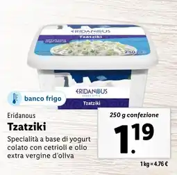 Lidl Eridanous Tzatziki offerta