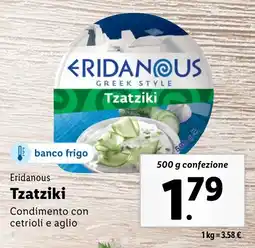 Lidl Eridanous Tzatziki offerta