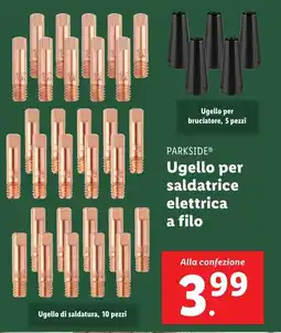 Lidl PARKSIDE Ugello per saldatrice elettrica a filo offerta