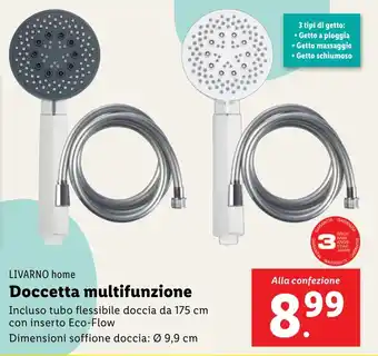 Lidl LIVARNO home Doccetta multifunzione offerta