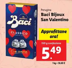 Lidl Perugina Baci Bijoux San Valentino offerta