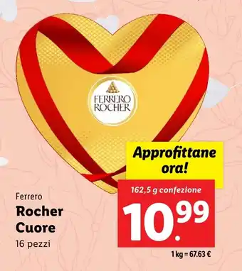 Lidl Ferrero Rocher Cuore offerta